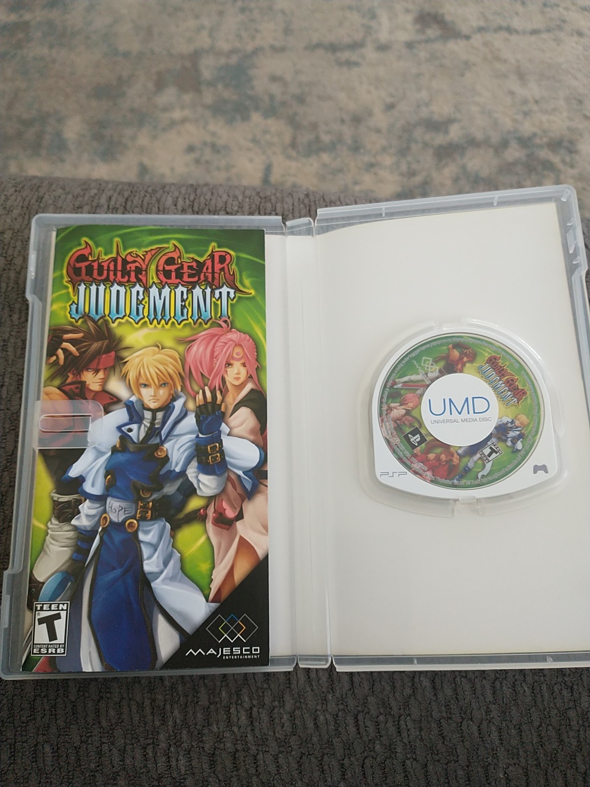 Guilty Gear: Judgment (Sony PSP, 2006) Complete With Box+ Manual Mint