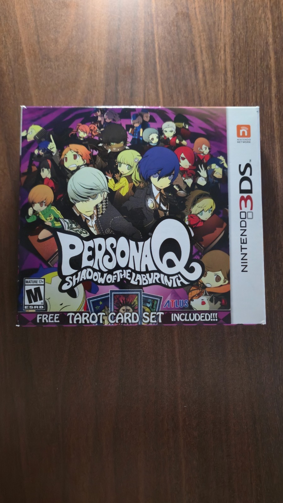 Persona Q: Shadow Of Labyrinth w/Tarot Card Set – Nintendo 3DS Launch Edition