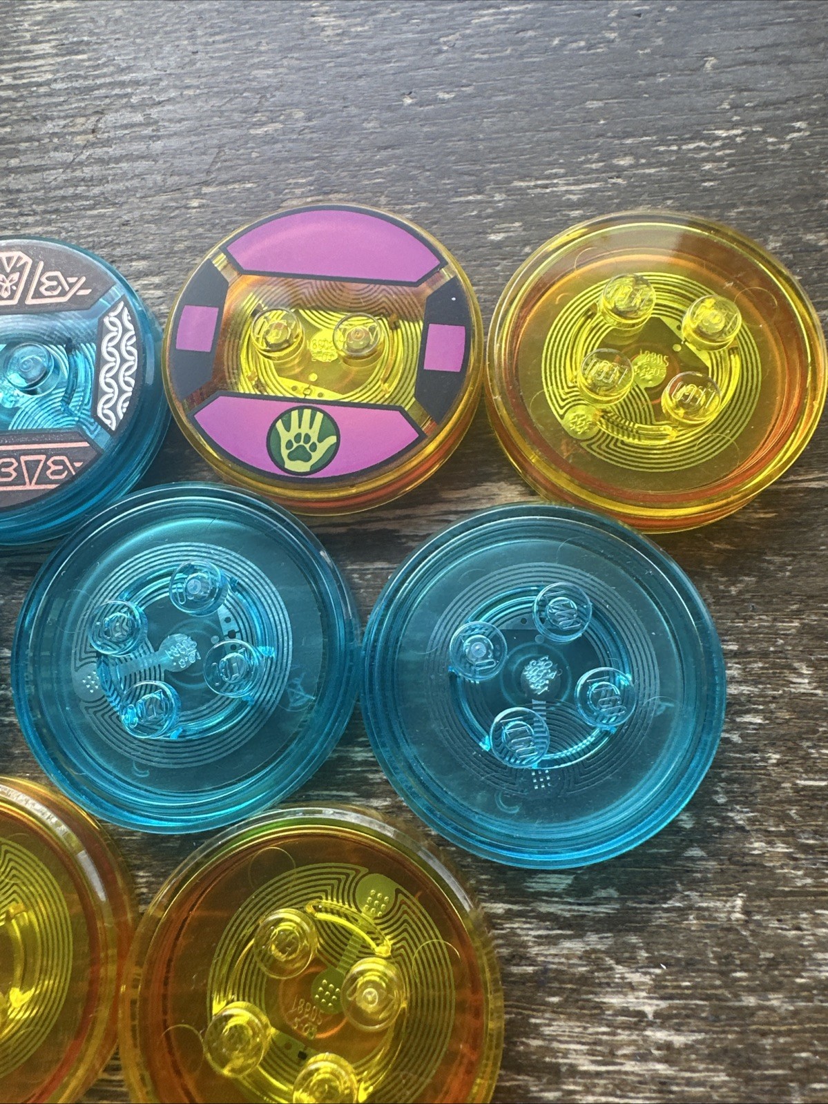 10 X Lego Dimensions Toy Tag Base Only Free Shipping Lot #7