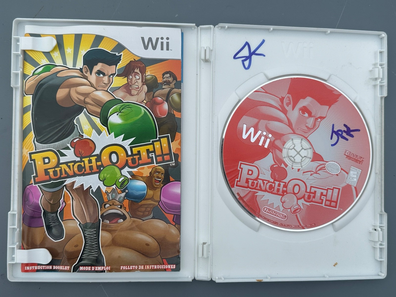 Punch-Out!! Nintendo Wii Complete CIB Tested Authentic Little Mac Boxing Game
