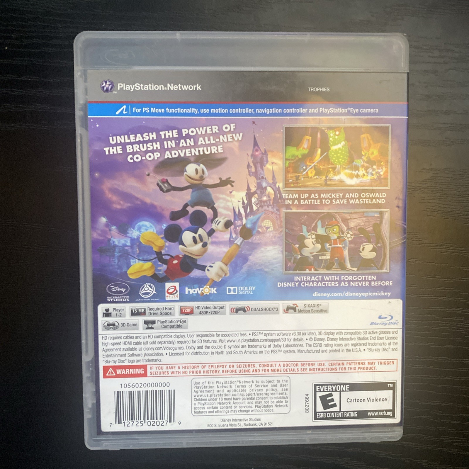 Epic Mickey 2: The Power of Two – Sony PlayStation 3