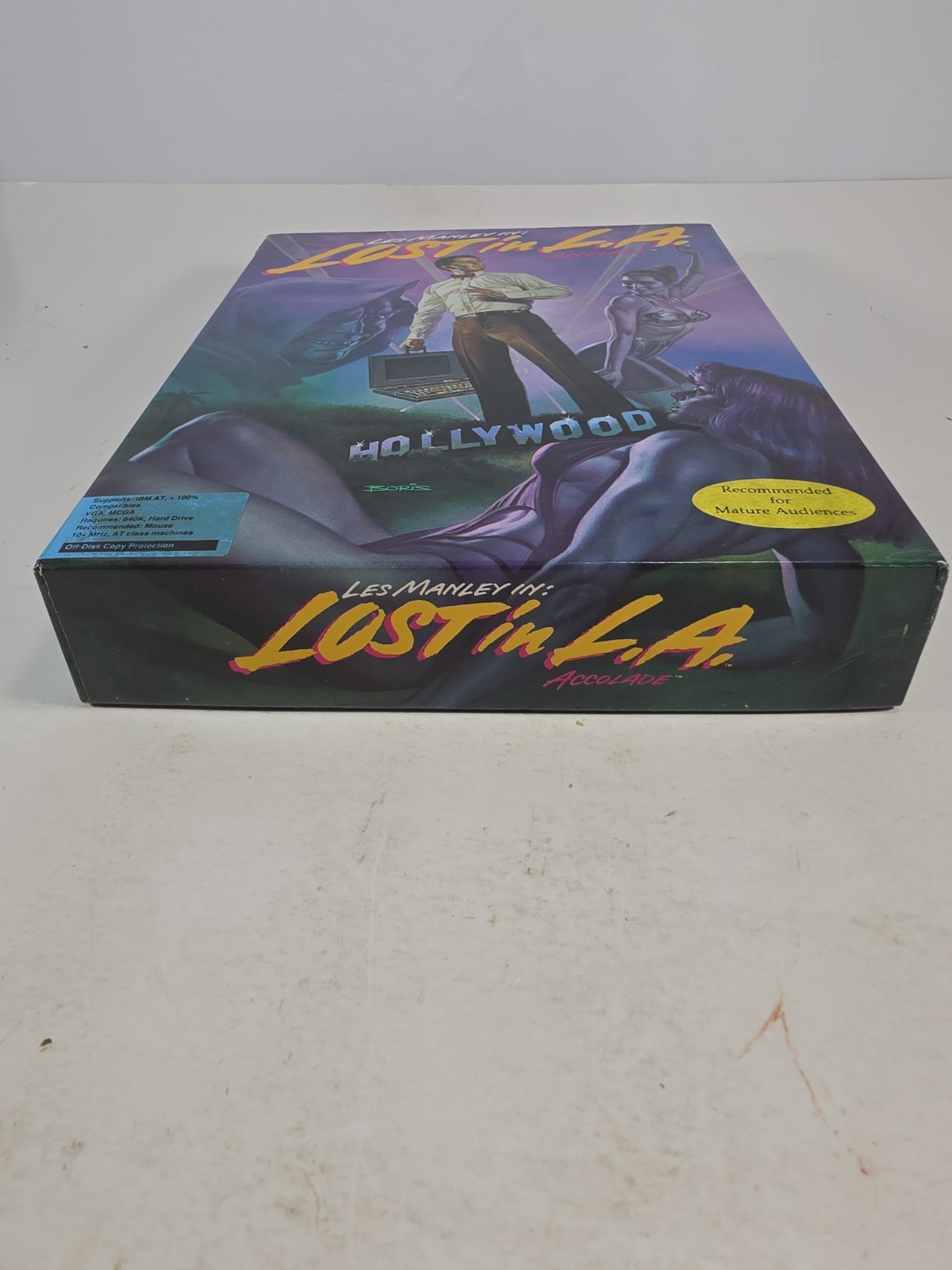 Les Manley In: Lost In L.A. (1991 MS-Dos 3.5″) Accolade – Complete