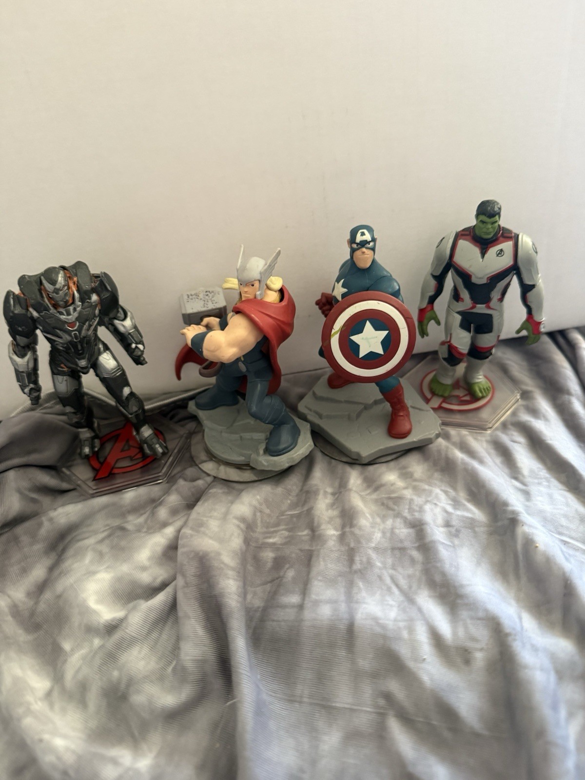 4″ Disney Infinity 2.0 Character Figure: Captain Amarica| Marvel Thor Hulk Lot