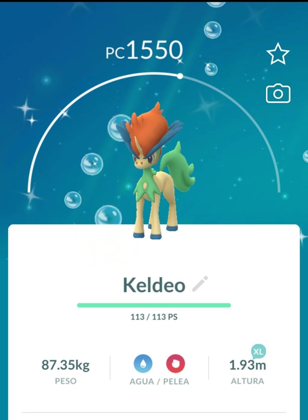 ✨ Rare Shiny Keldeo Pokemon ✨Custom OT GO to Home