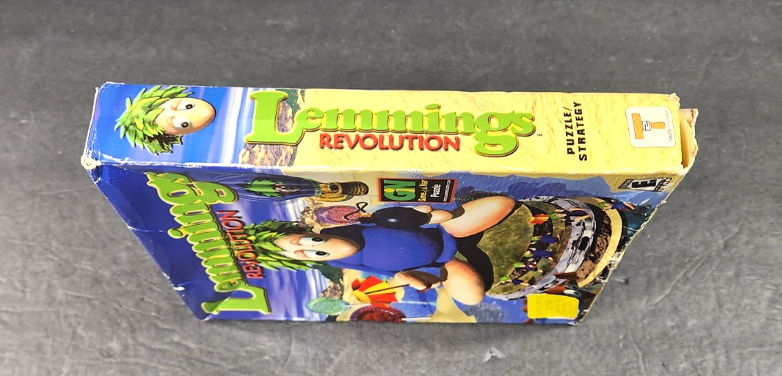 Lemmings Revolution – PC – NIB Psygnosis Ltd. & TAKE2interactive 2001 big box