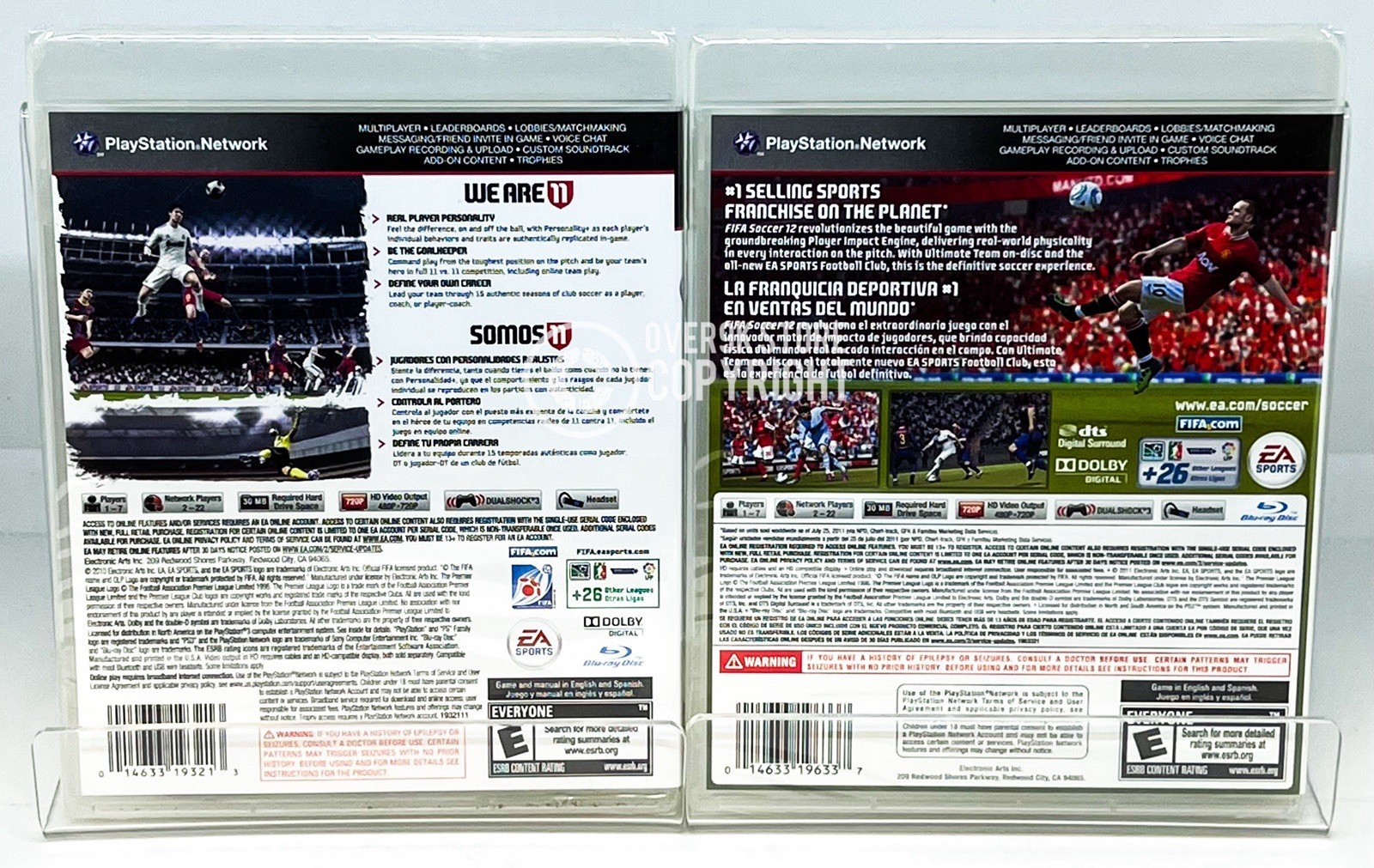 FIFA Soccer 11 + FIFA Soccer 12 – PS3 – Brand New | Factory Sealed