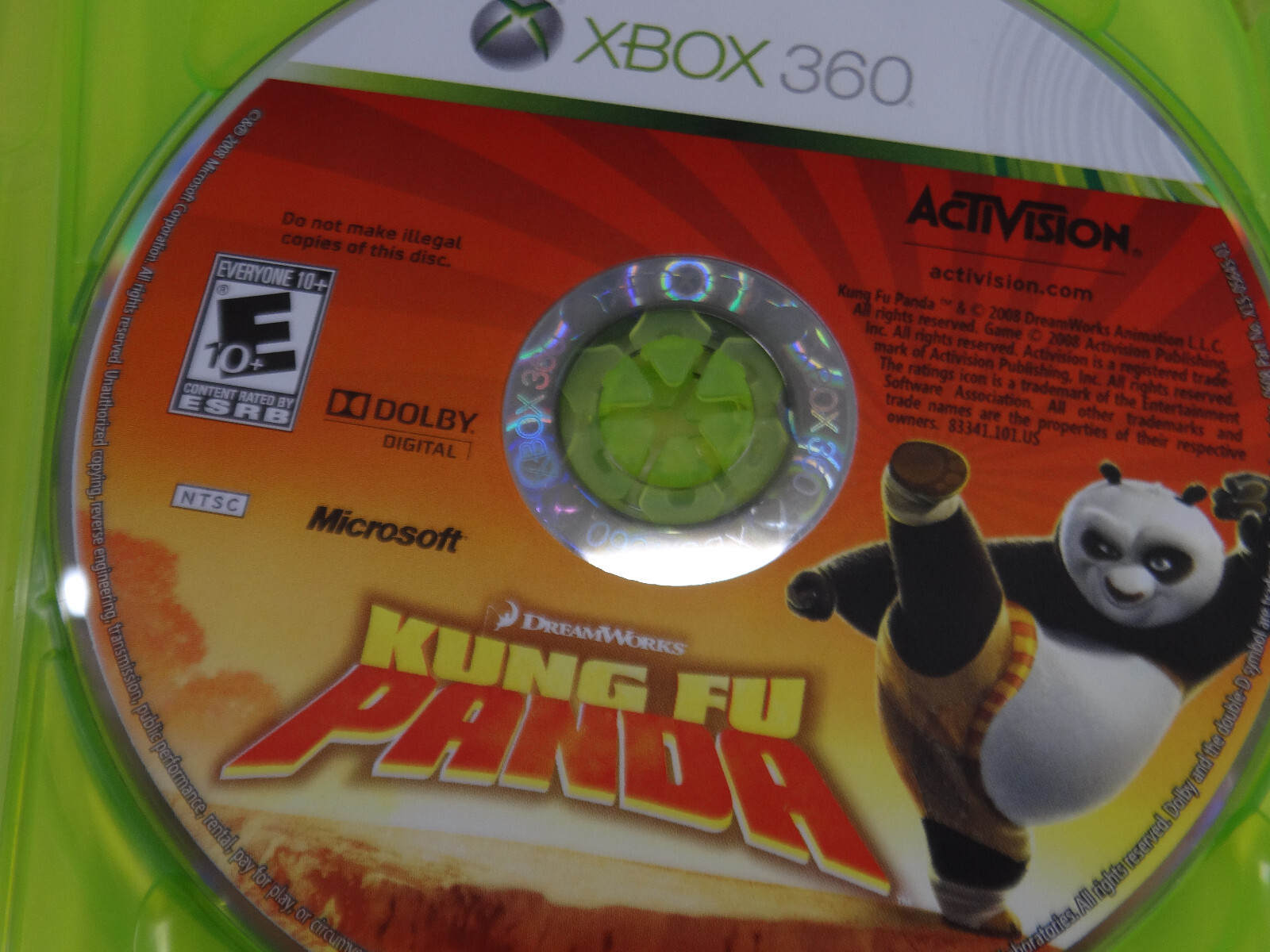 Microsoft Xbox 360 CIB Lego Indiana Jones The Original Adventures and Kung Fu Pa