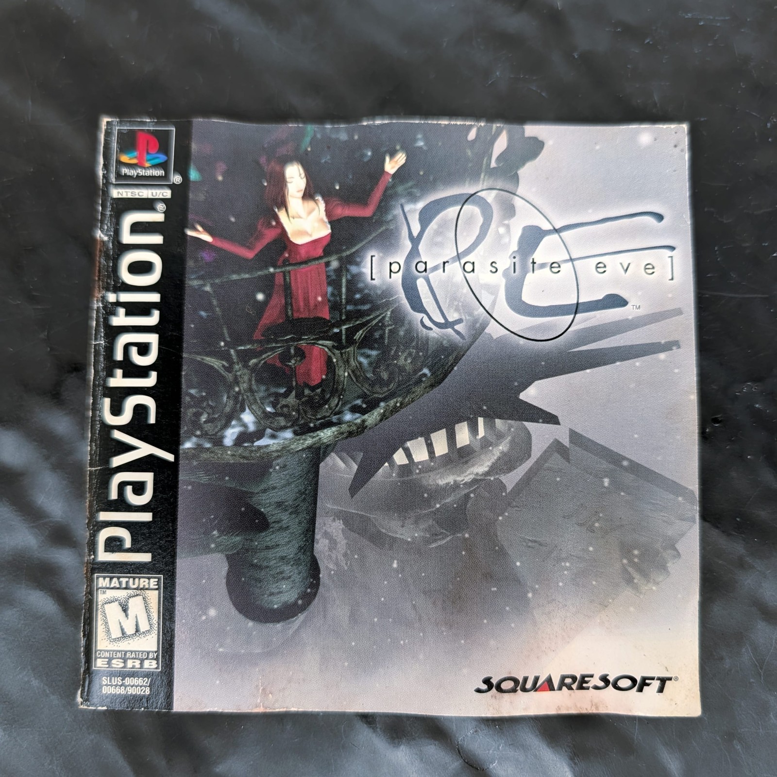 Parasite Eve PS1 PlayStation Squaresoft 3-Disc Black Label Complete CIB ð®