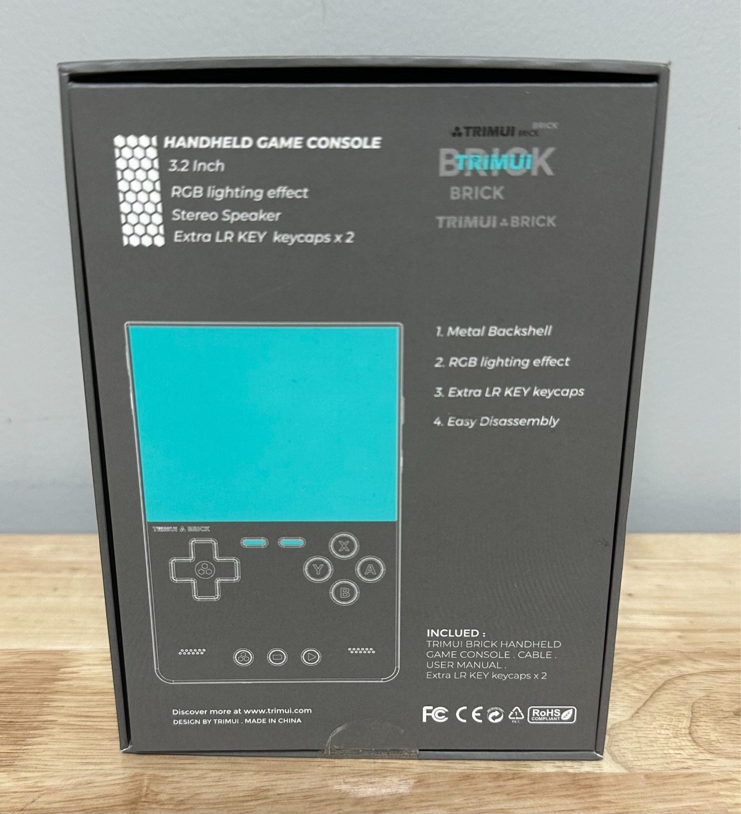 Trimui Brick Black Handheld Console TG3040