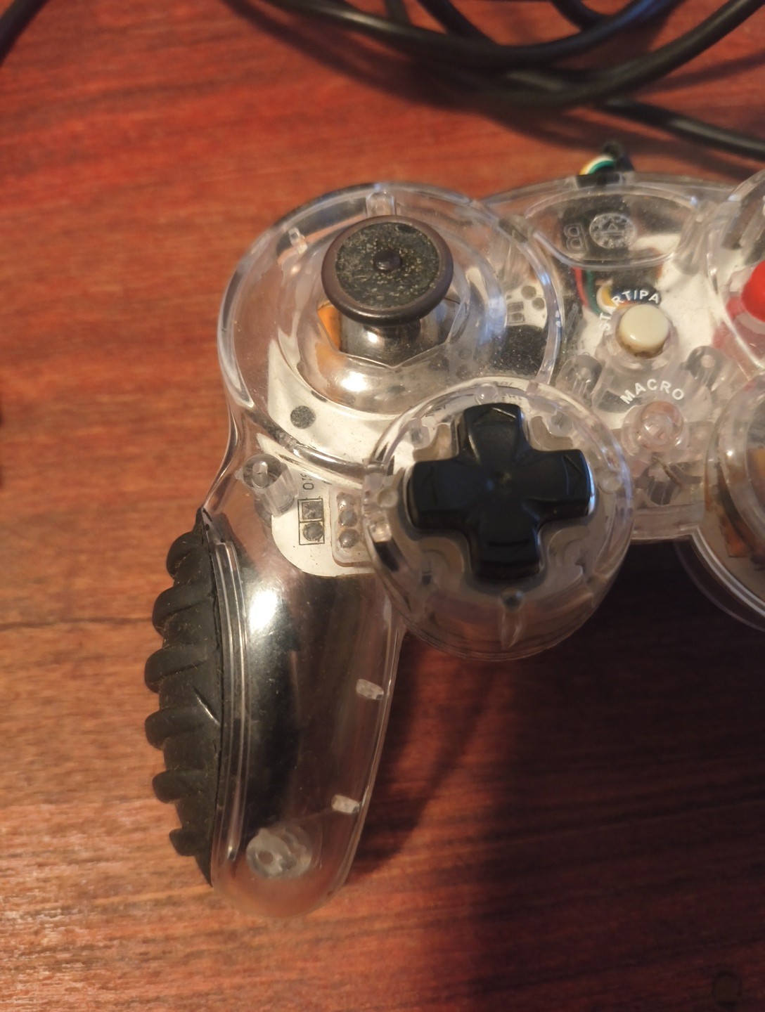 Nintendo Wii/GameCube Controller – Clear “Damaged Repair Or Parts” #4