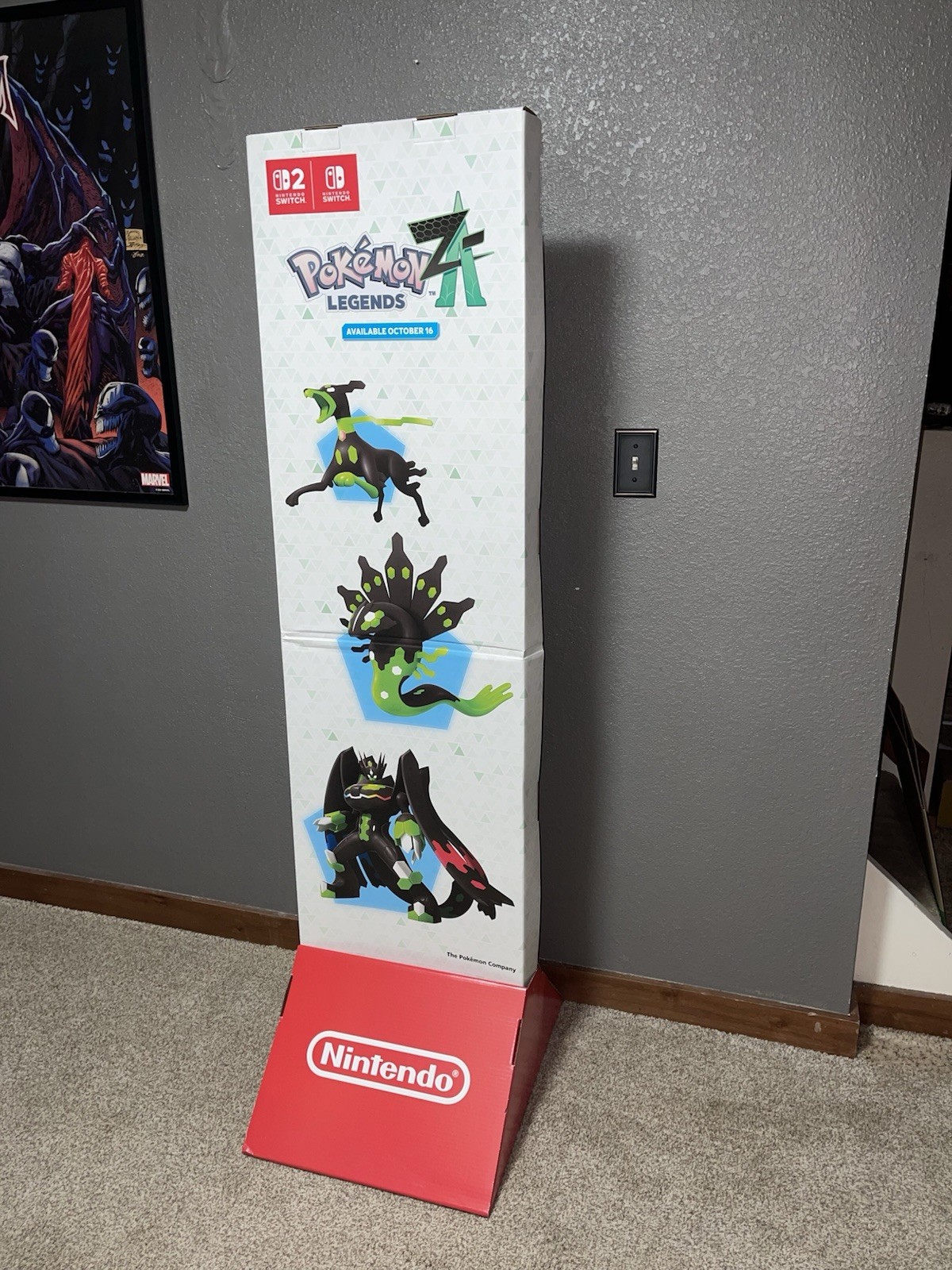 Pokémon Legends: Z-A 5FT Vertical Display *DAMAGED* -Walmart- 2025