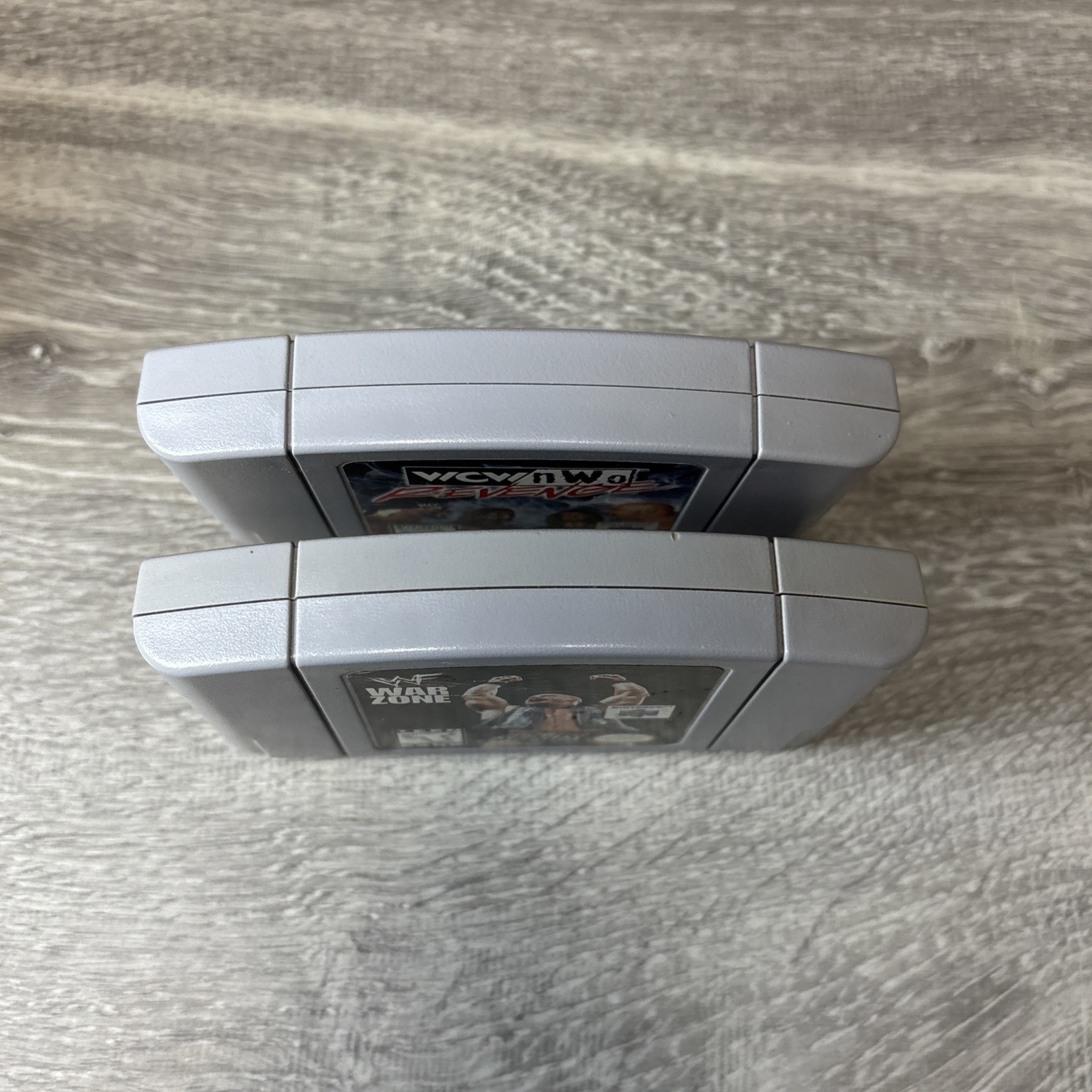Nintedo 64 WCW/NWO REVENGE WWF War Zone N64 CART TESTED AND WORKS Wrestling