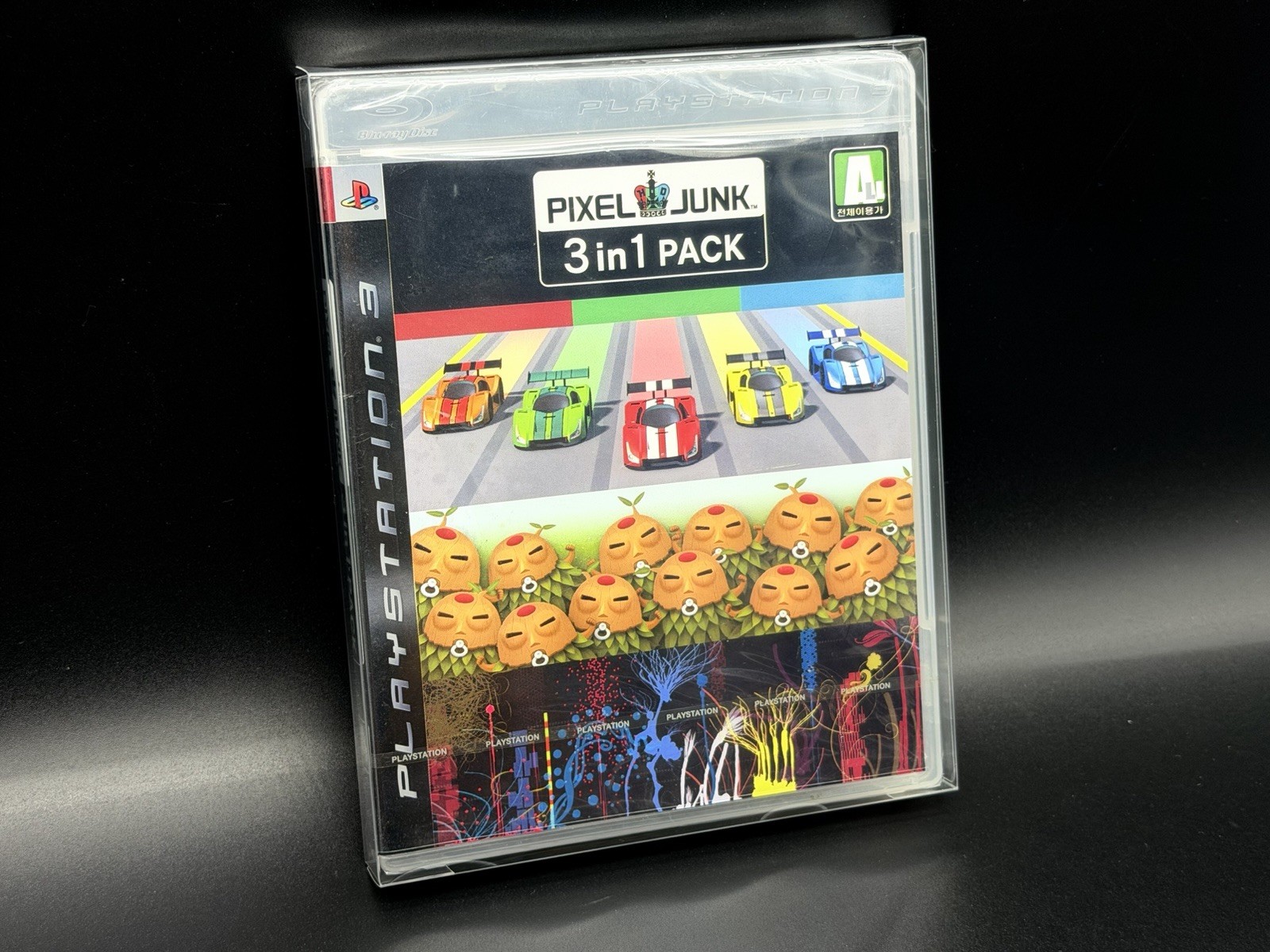 SEALED SUPER RARE Pixel Junk 3 in 1 Pack PS3 Korean Version NEW English Japanese