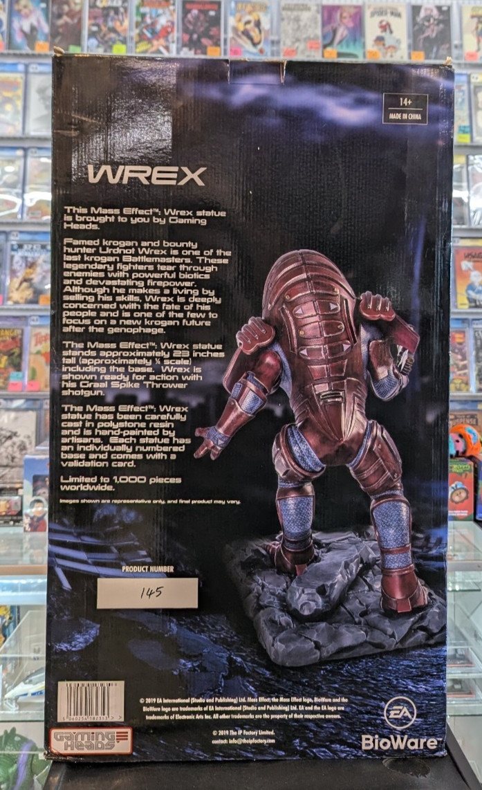 Mass Effect – Wrex Exclusive 1/4 Scale Statue – Gaming Heads LIMITED 145/500