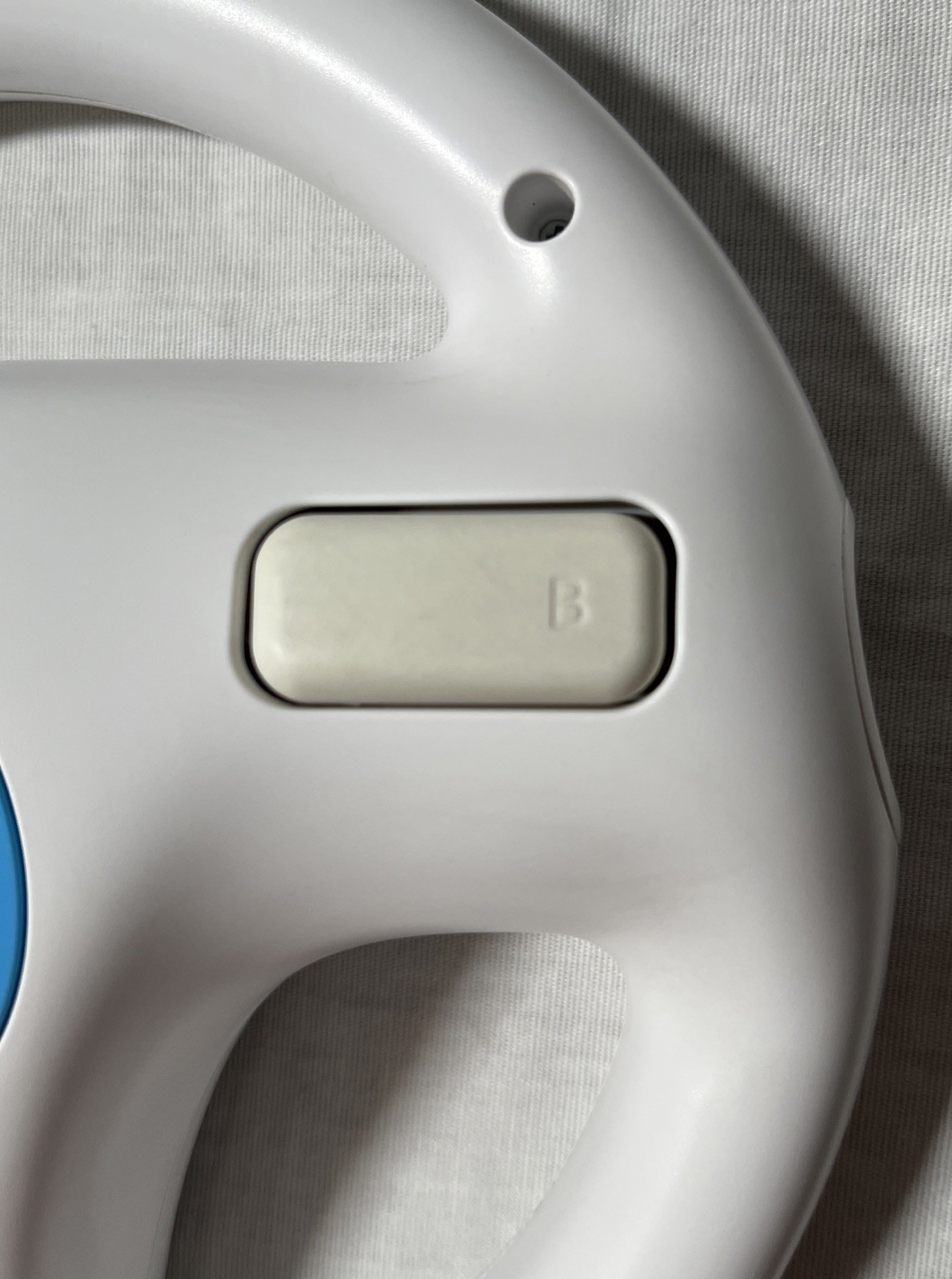 OEM Nintendo Wii White Steering Wheel Controller RVL-024 *FREE SHIPPING*