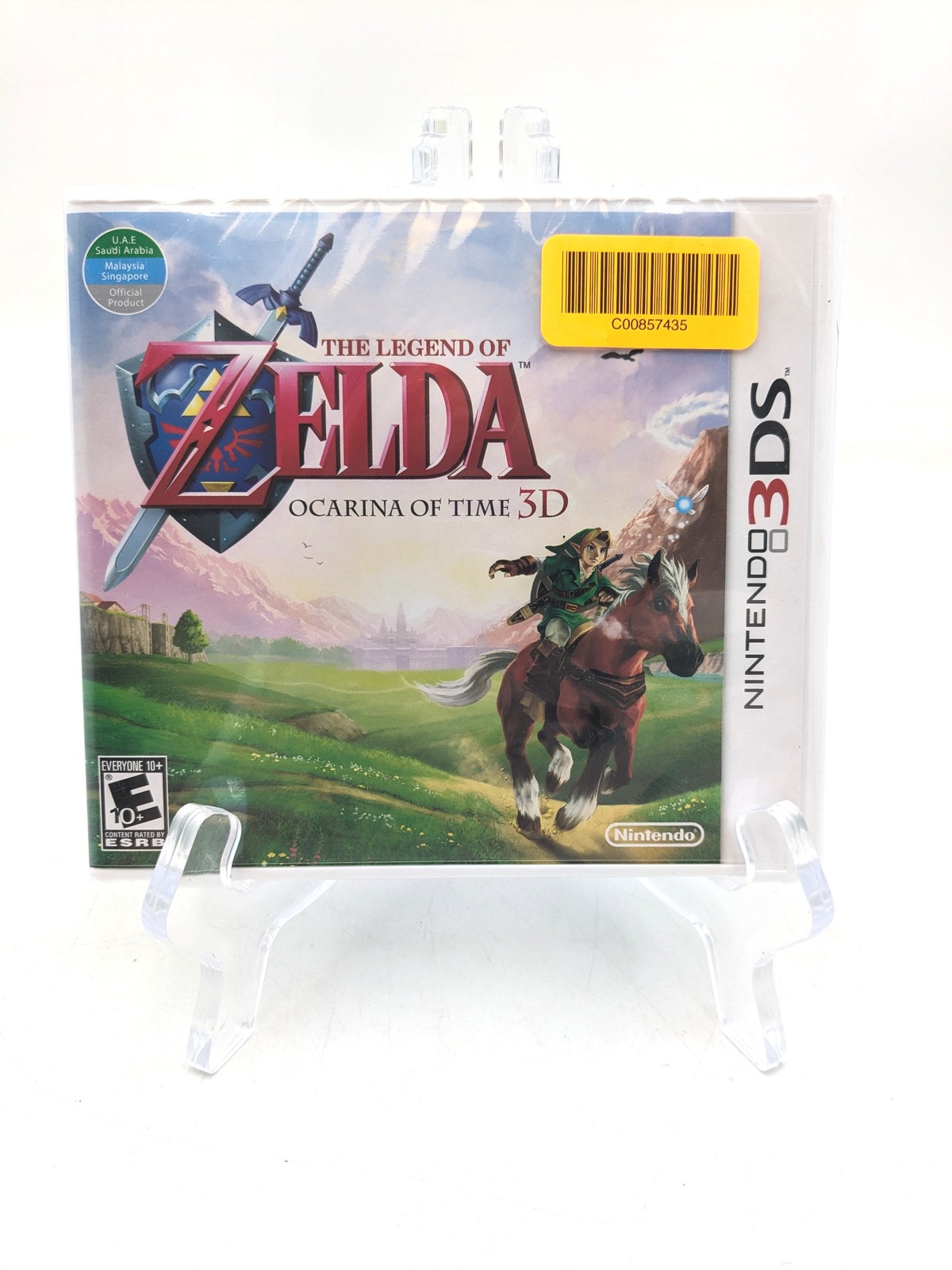 The Legend of Zelda: Ocarina of Time 3D For Nintendo 3DS Video Game Lot of 4