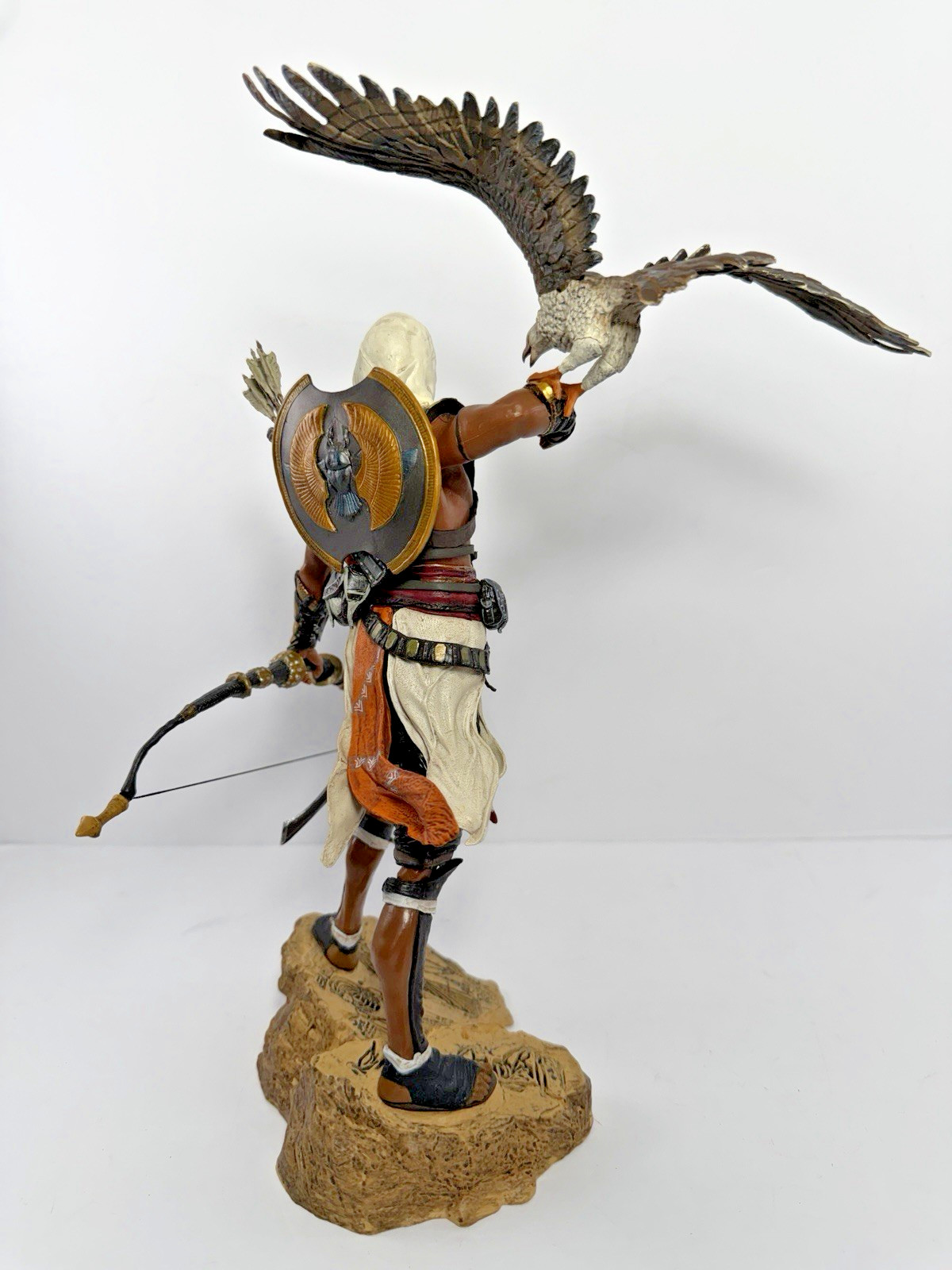 Bayek of Siwa With Eagle Senu Ubisoft Assassin’s Creed Origins Statue