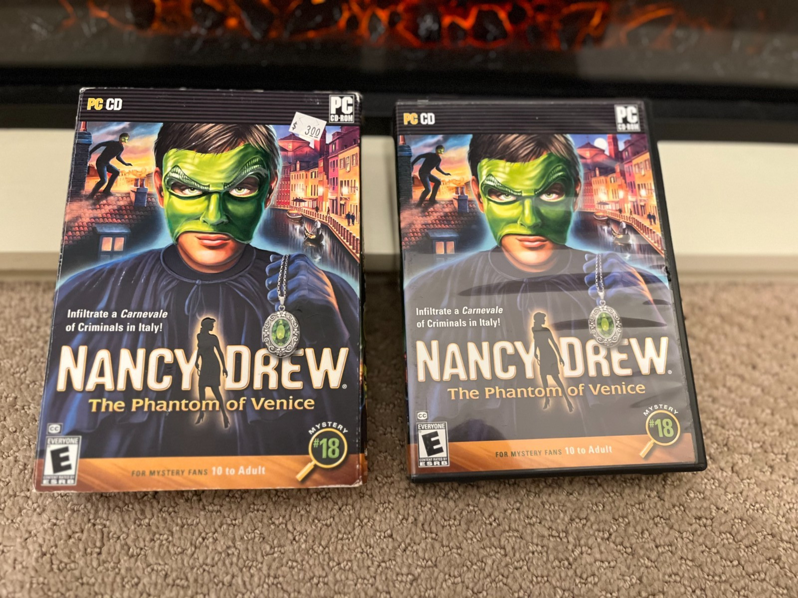 Her Interactive Nancy Drew: The Phantom of Venice PC CD-ROM Mystery (2008) E