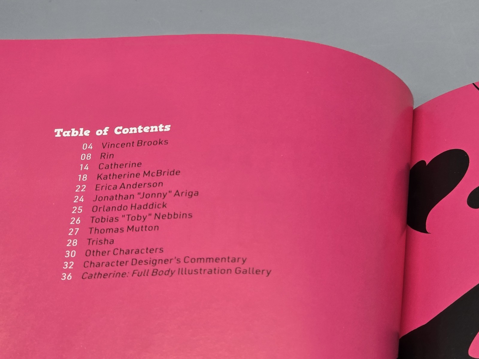 Catherine Full Body Heart Desire Premium Edition Art Book Only