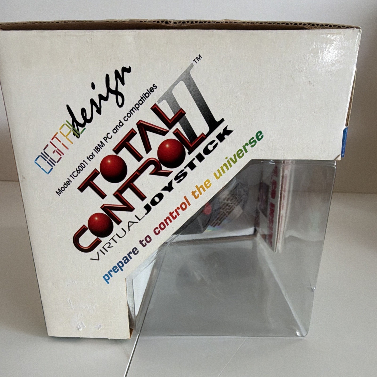 VTG Total Control II TC6001 Wired Joystick 4-Button Multi-View Hat Switch IBM PC