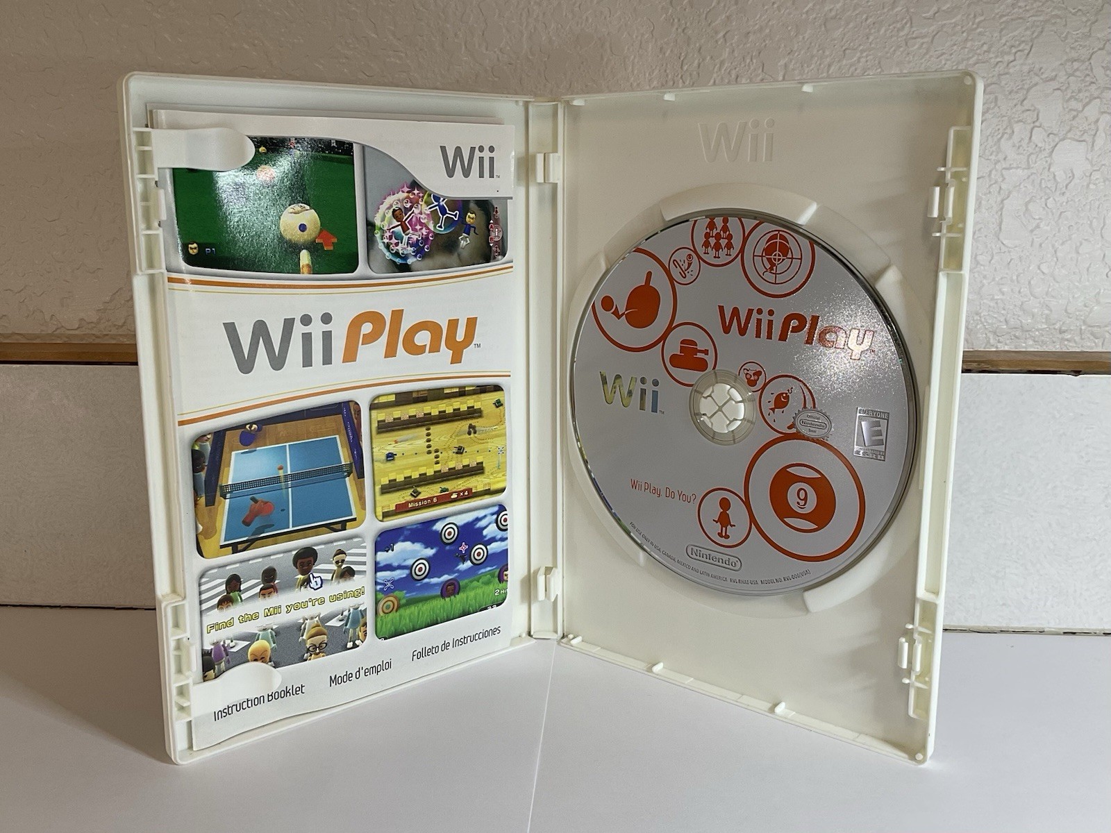 Nintendo Wii (2007) Wii Play — CIB TESTED WORKING