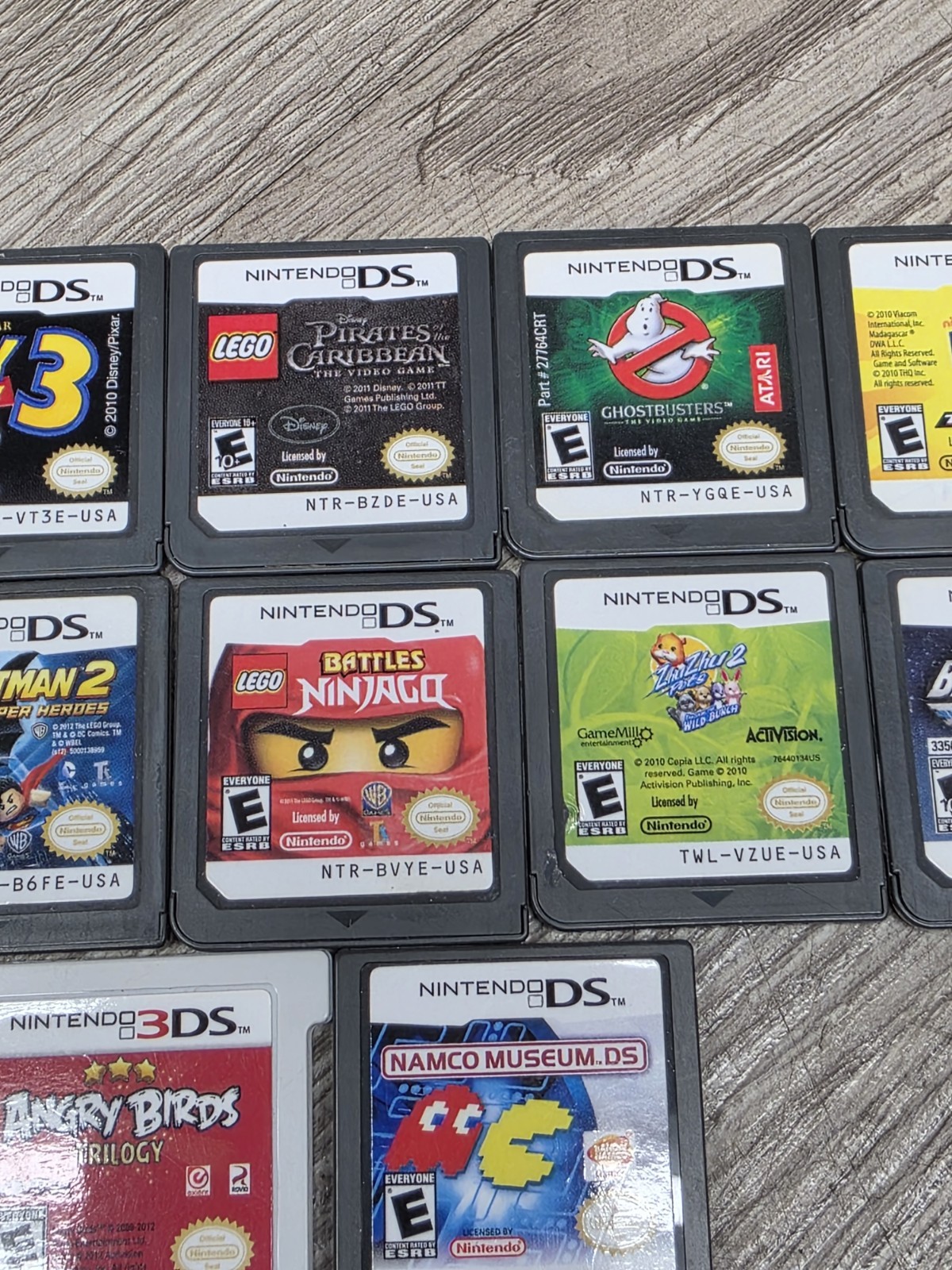 Lot of 18 Nintendo DS & 3DS games (authentic + tested and working) Free Shipping
