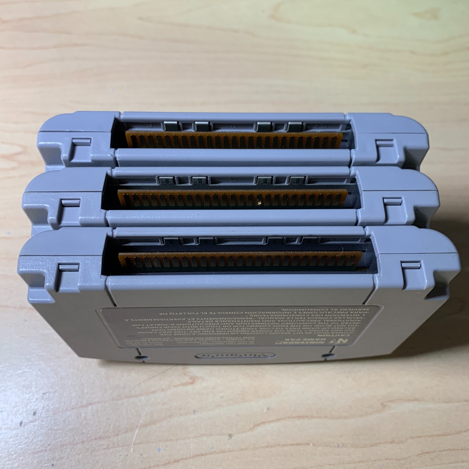 3 T Game Lot Winback Hybrid Heaven Jet Force Gemini N64 Authentic Cleaned Tested