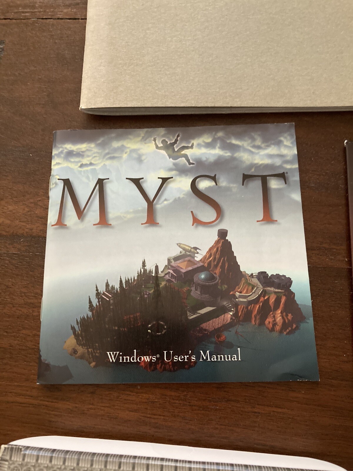 Riven PC, Solutions Book, Some Myst Disc, Not Sure If Myst Is Complete. See Pics