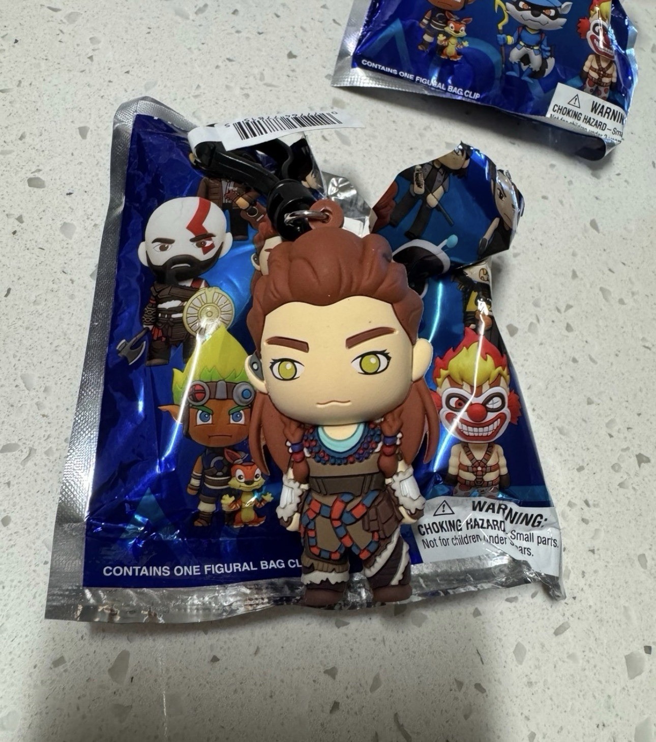 PlayStation Aloy Bag Clip Figure Horizon Zero Dawn Video Game Character