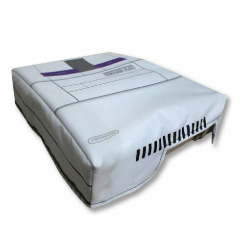 SNES Super Nintendo System Console Dust Cover – Vinyl Washable Brand New!