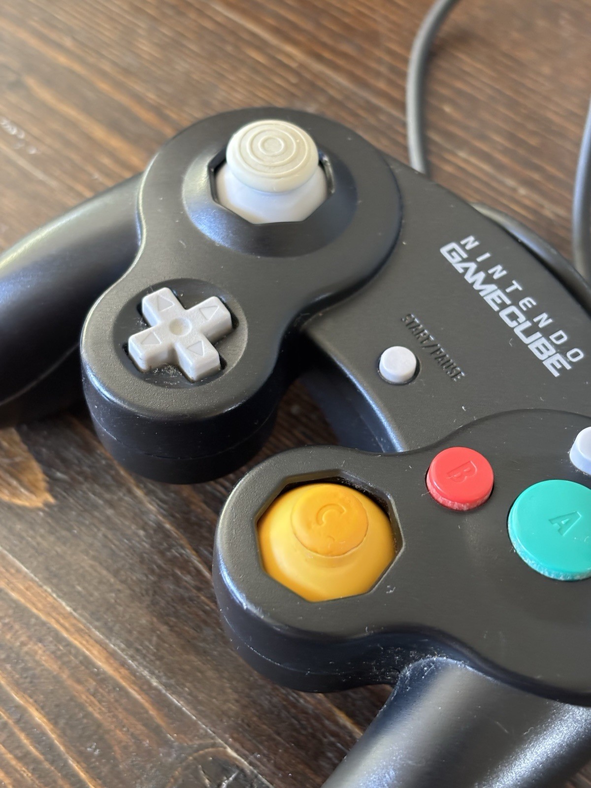 Nintendo Gamecube Wired Controller (Black) – Authentic | OEM