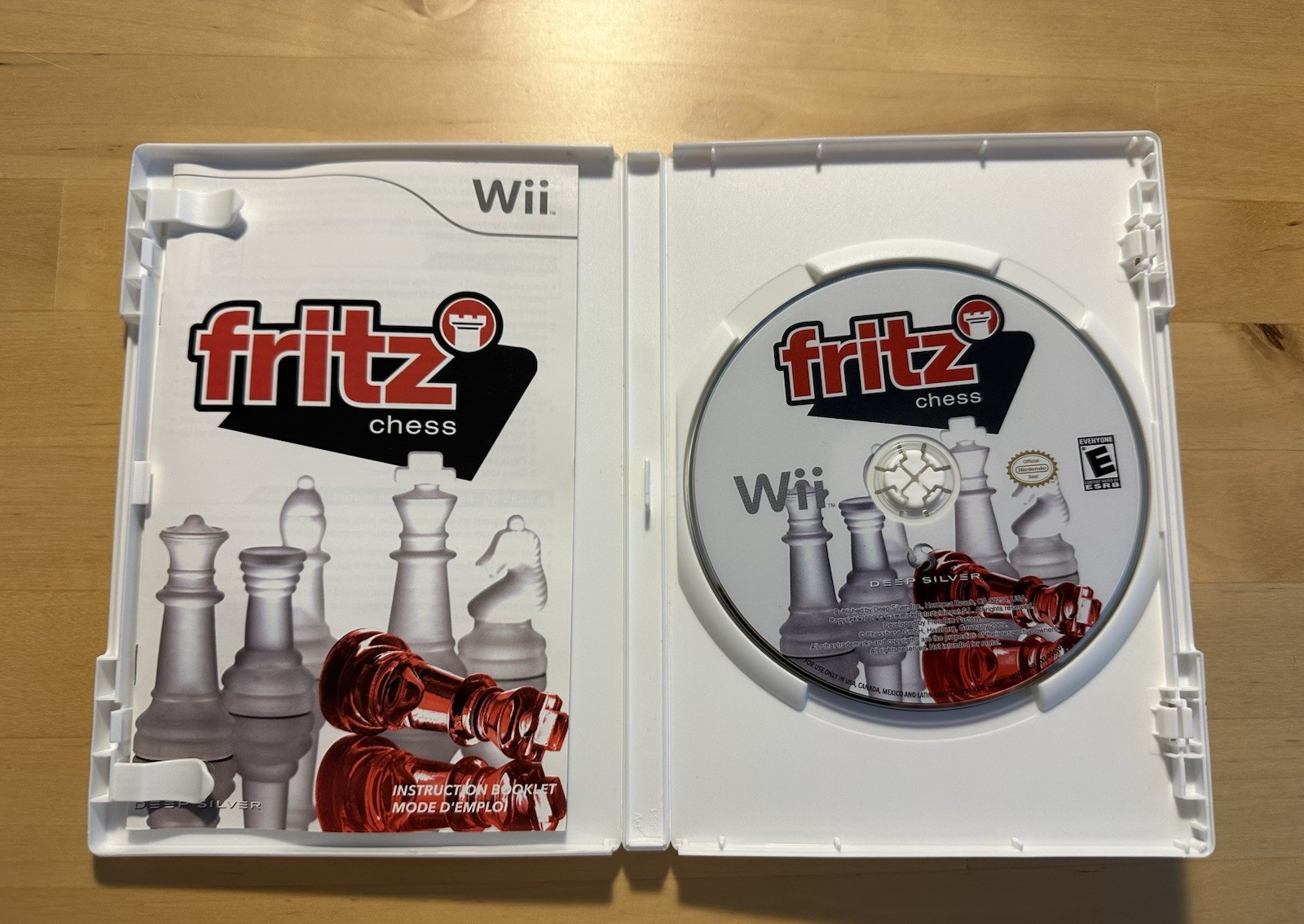 Fritz Chess – CIB – Rare Deep Silver Nintendo Wii Game – Very Good Condition