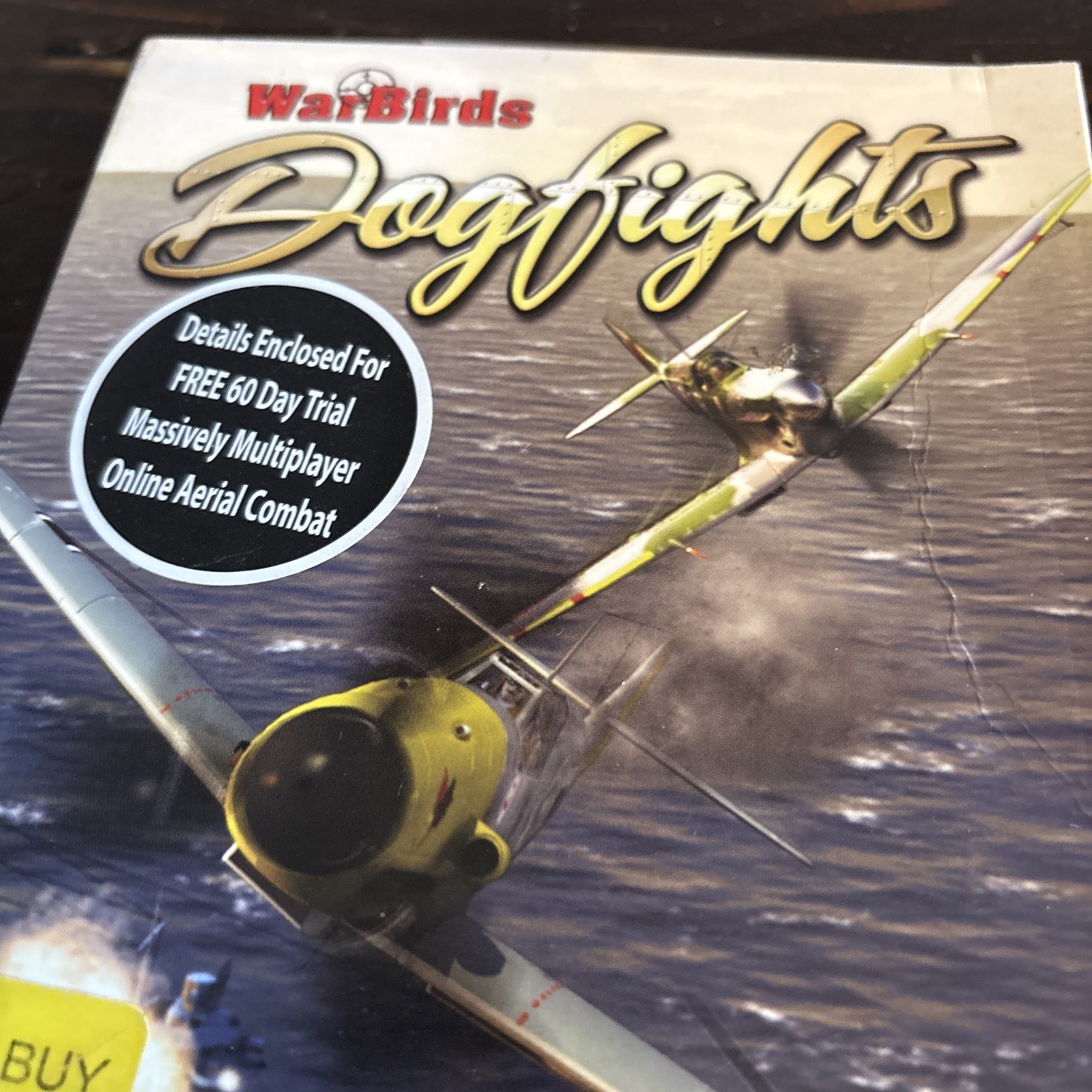 WarBirds: Dogfights (Windows/Mac, 2010) Manual/ Booklet Missing