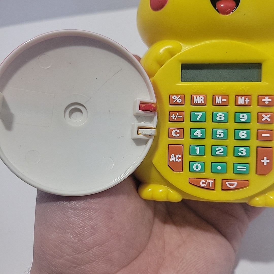 Working VINTAGE Pikachu Talking Calculator Pokémon Calculator 1999