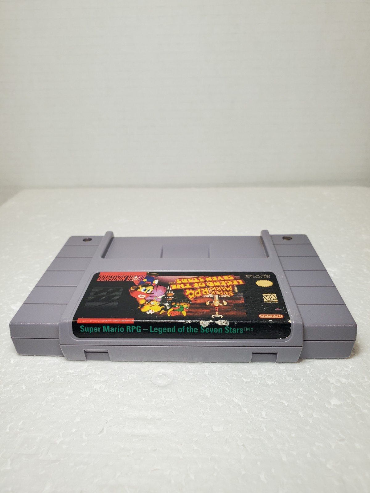 Super Mario RPG Legend Of The Seven Stars ⭐️ AUTHENTIC Cartridge w Cover TESTED✅