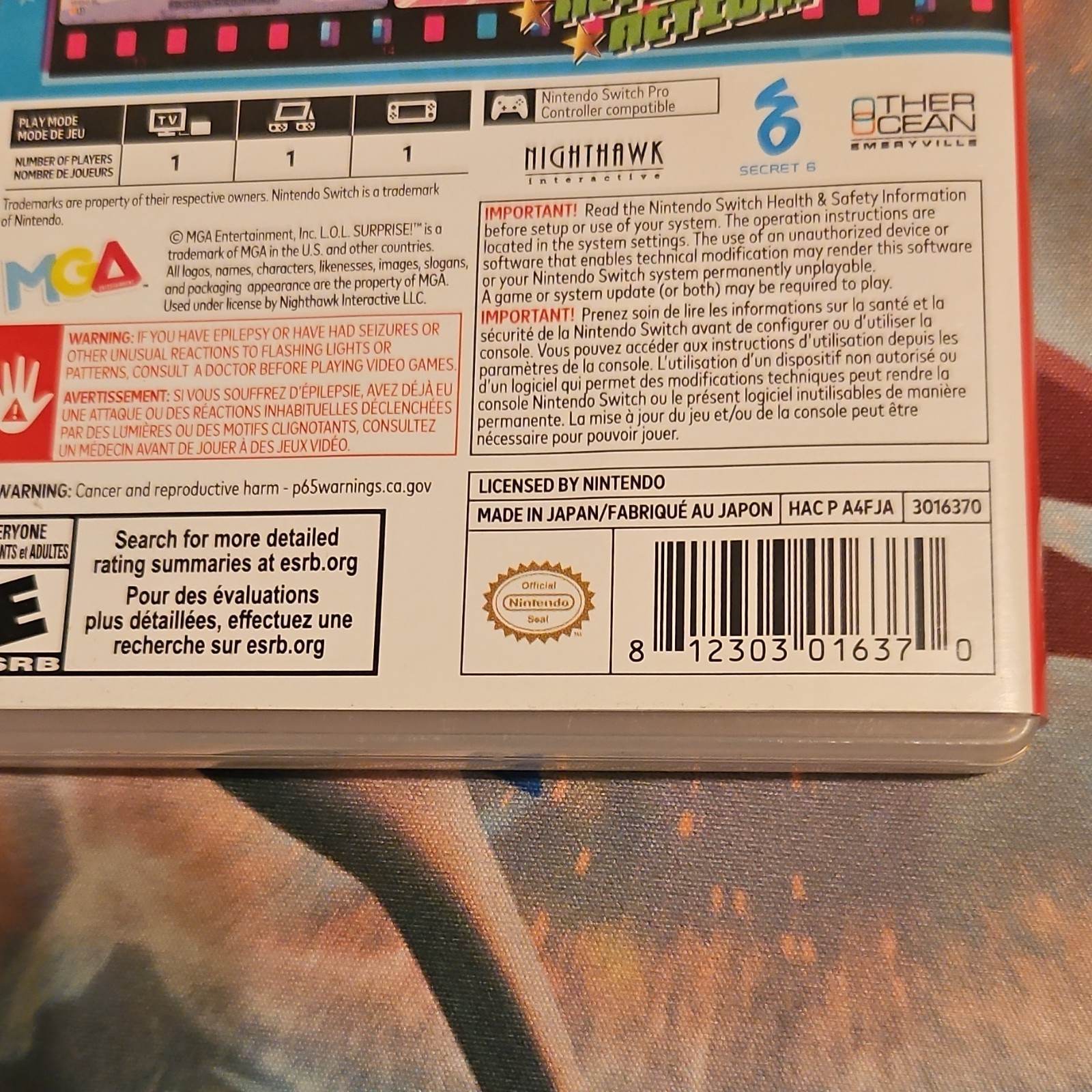 L.O.L. Surprise! Movie Night (Nintendo Switch, Nighthawk Interactive, Multiplay…