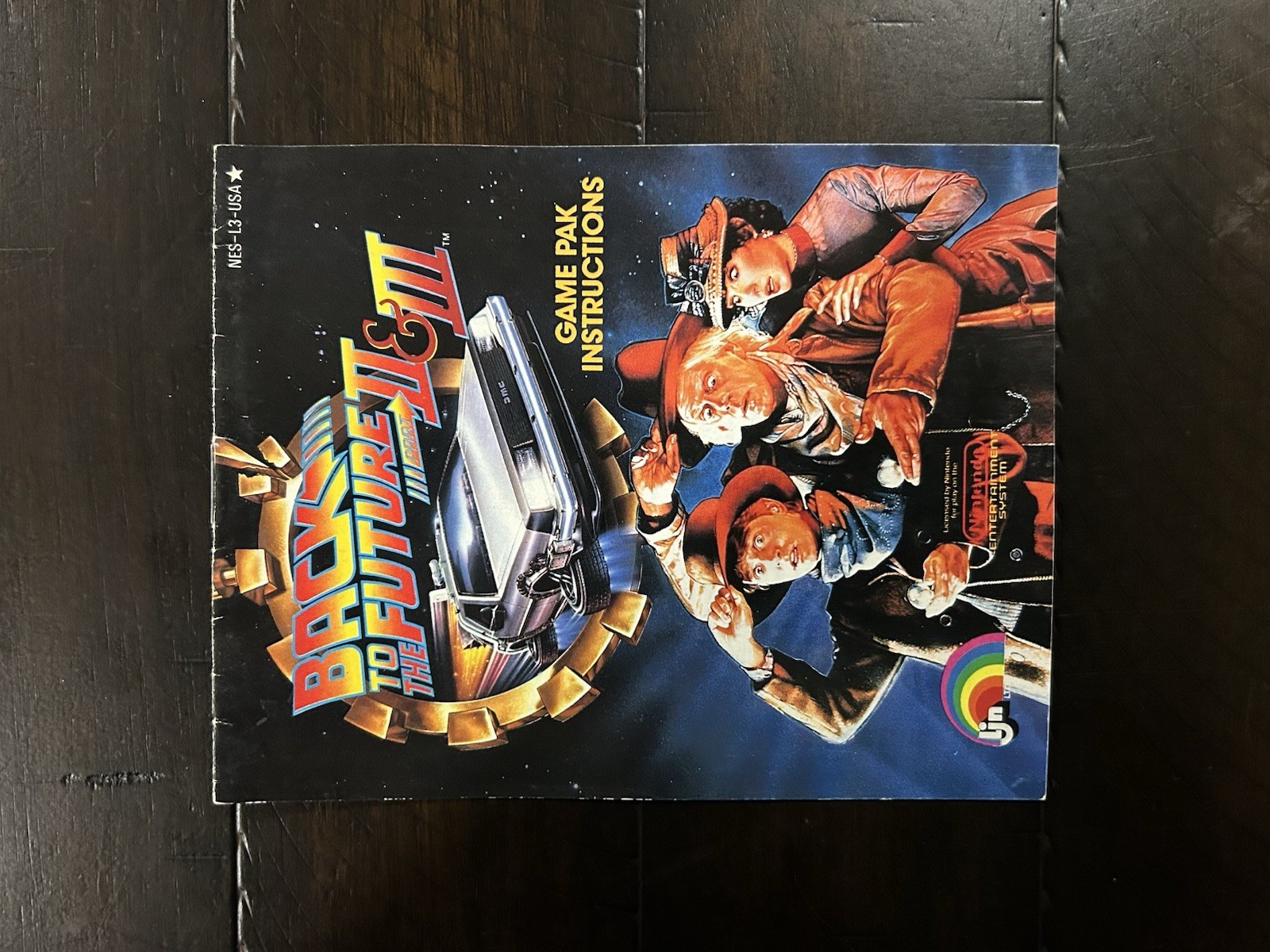 Back To The Future: Part II & III (Nintendo Entertainment System) – MANUAL ONLY