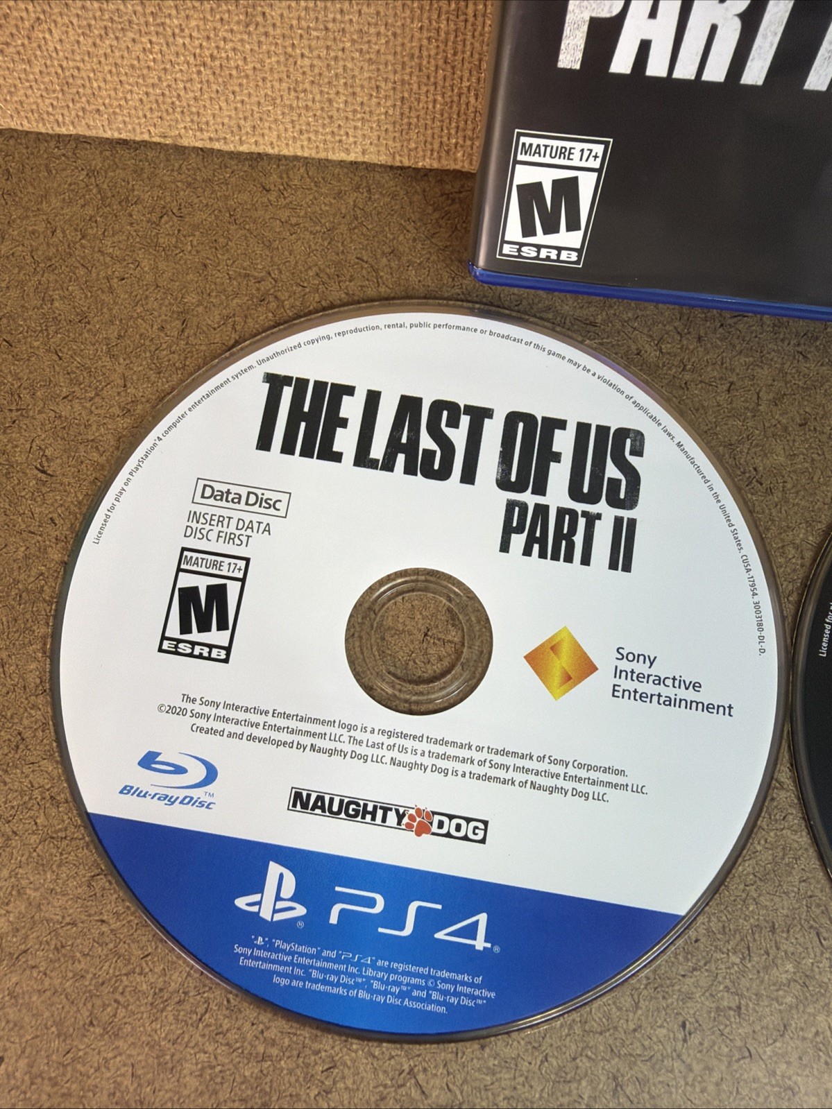 The Last of Us Part II – Sony PlayStation 4 / PS4 MINT Used WOW US SHIPPER!