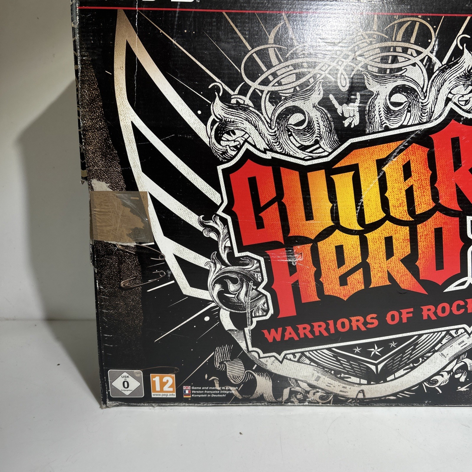 Guitar Hero 5 / Warriors Of Rock Drum set Kit Band PLAYSTATION 3 PS3 With Box