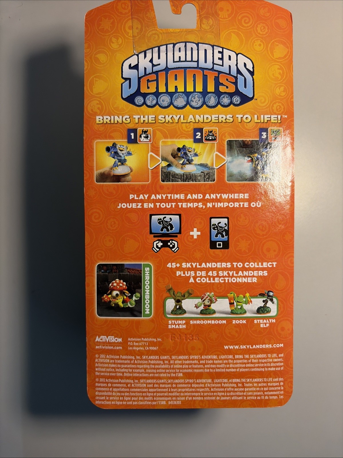 Skylanders Giants Special Edition Metallic Green Shroomboom Sealed Brand New NIB