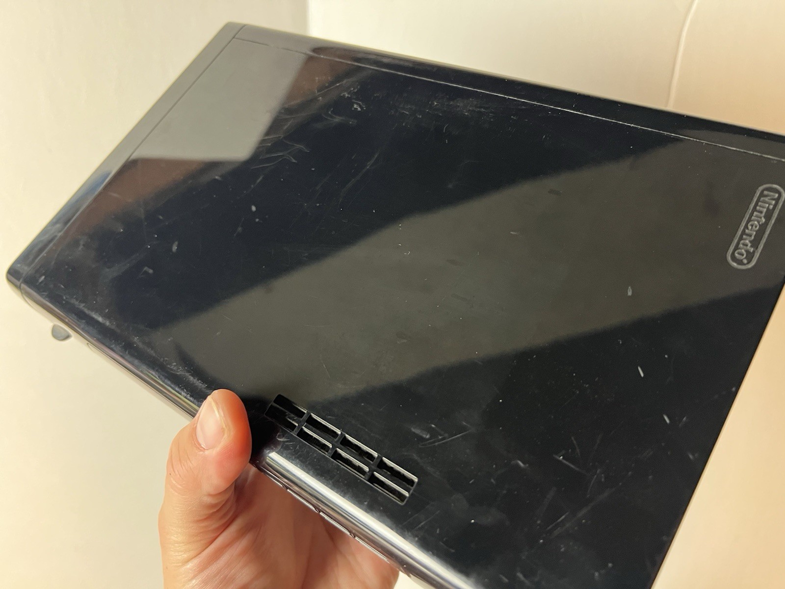 Wii U Console Black 32GB + Zelda Wind Waker HD Already Installed- Tested, Works!