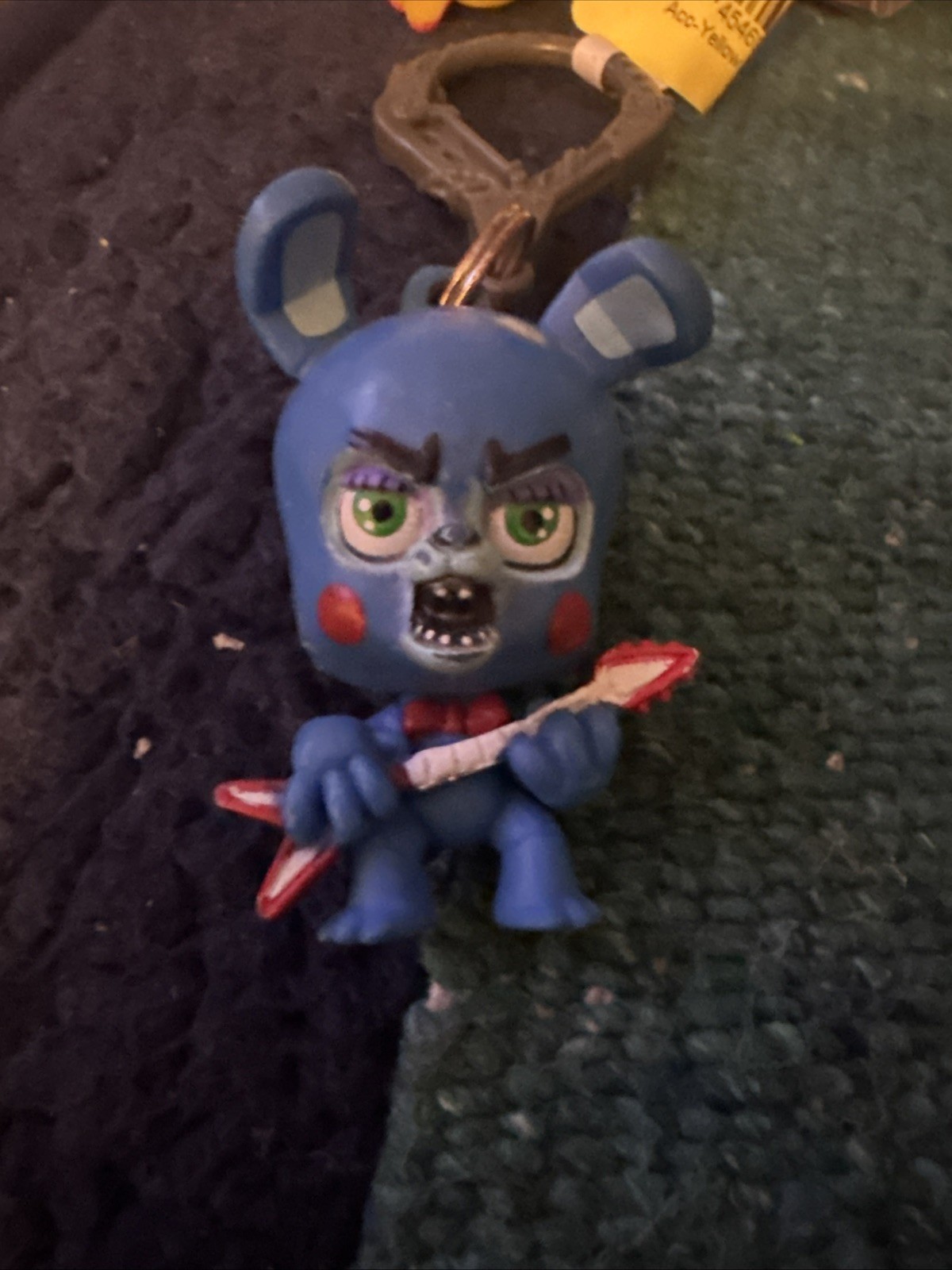 Funko FNAF Keychain Backpack Hanger Clip Five Nights At Freddy’s Bonnie & Guitar