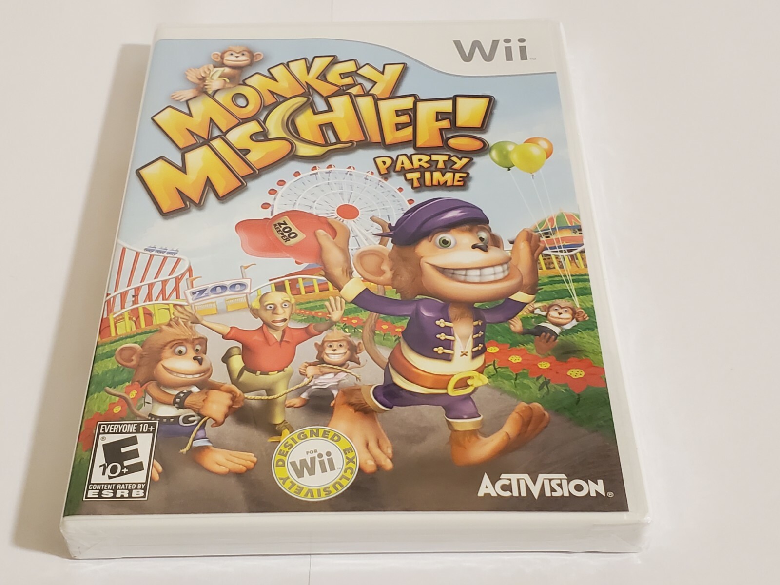 Monkey Mischief Party Time (Nintendo Wii, 2008) Sealed NEW