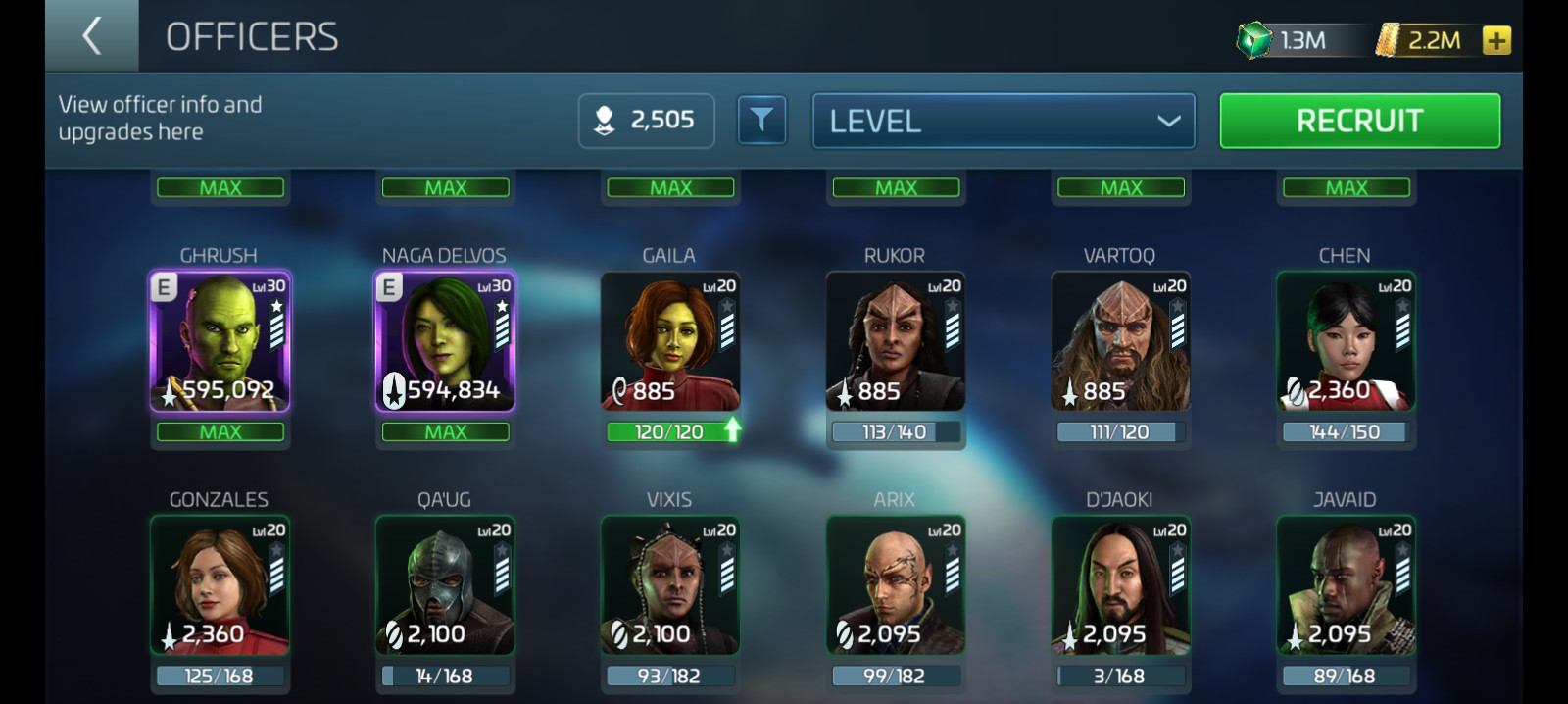 Star Trek Fleet Command stfc 85m pwr 50ops IOS/andrd US server