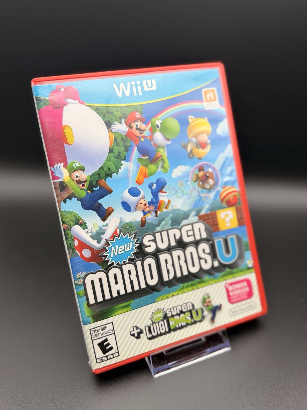 New Super Mario Bros. U with New Super Luigi U. (Nintendo Wii) Tested