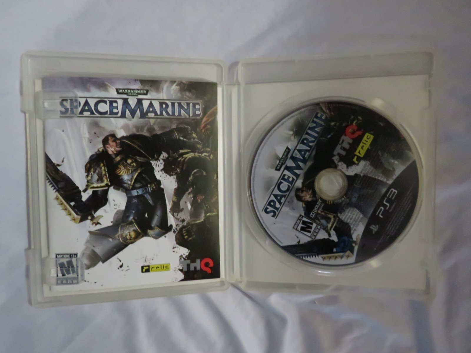 Space Marine Playstation 3 CIB Complete With Manual Tested Working Condition