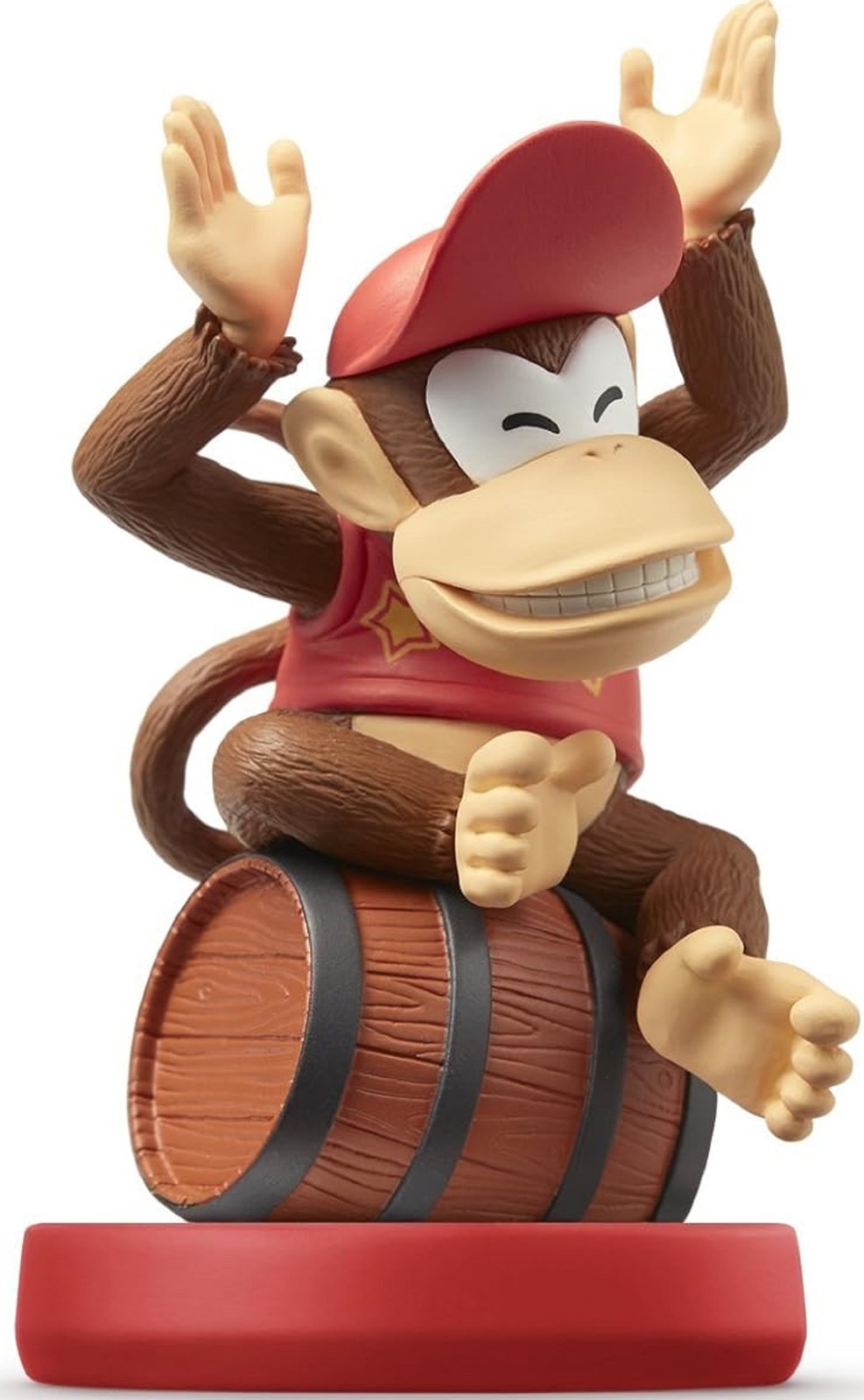 Diddy Kong Amiibo Nintendo Super Mario Series Figure – FAST SHIP – NEW SEALED
