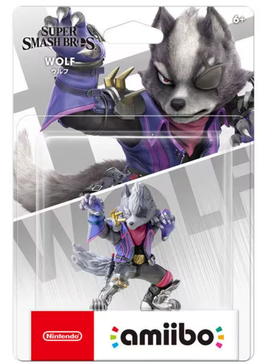 Nintendo amiibo WOLF (Super Smash Brothers) Japan NEW