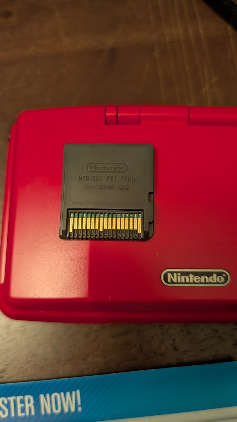 Nintendo DS Hot Rod Red Wi-Fi Handheld Console NTSC-U/C w/ Mario Kart DS