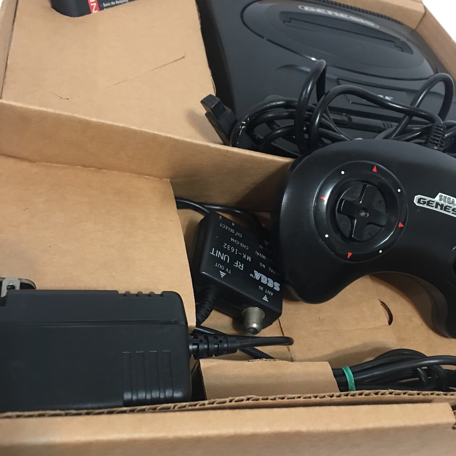 Sega Genesis Model 2 Console Complete in Box 6 Pak System CIB